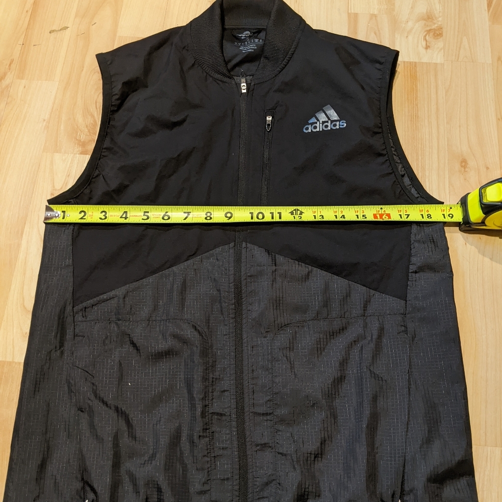 Adidas ADIZERO black lightweight running vest small - Picture 6 of 7